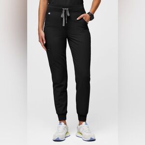 Figs Zamora High Waisted Jogger Black size L